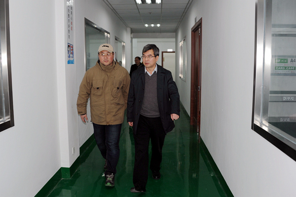 区委书记、区人大常委会主任徐克俭莅临公司调研项目建设进展情况
